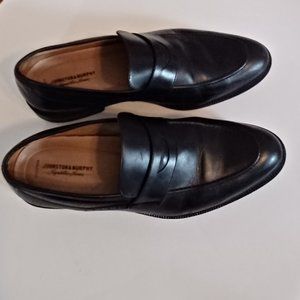Men's Black Loafers by  Johnston & Murphy , Size 12 M